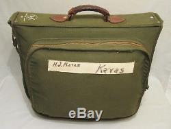 Ww2 Wwii Aaf Armée De L'air Des États-unis B-4 Valise En Toile Excellent État