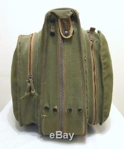 Ww2 Wwii Aaf Armée De L'air Des États-unis B-4 Valise En Toile Excellent État