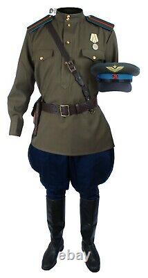 Wwii 1943, L'uniforme De L'armée De L'air Soviétique, Ensemble De L'armée Rouge M43 & Hat