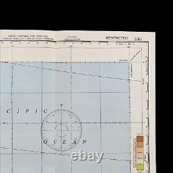 Wwii 1944 Philippines Manille U. S. Army Air Force Pacific Combat Navigation Carte