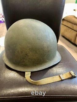 Wwii IDD Fixed Bale Helmet Of Mia Présumé Décédé Army Air Forces P-47 Pilot
