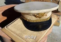 Wwii Nous Armée De L'air Chapeau Du Major De La Force Aérienne Et Documents Militaires Restreints 1945