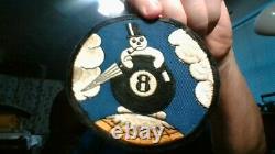 Wwii U.s. Army Air Force 8th Weather Squadron Patch, Groenland, Islande, Rare