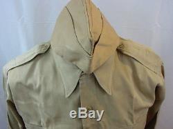 Wwii Us Army 4th Air Force Ww2 Uniform Group Tunic Jacket Shirt 2 Chapeaux