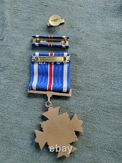 Wwii Us Army Air Force Distinguished Flying Cross In Original Coffin Box (en Français)