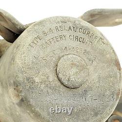 Wwii Us Army Air Force Type B-4 Aircraft Part Battery Circuit Relay 94-32324b