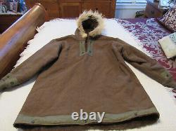 Wwii Us Army Air Force Type D-2 Liner Seulement Pour Le Type D-2 Pull Over Parka Med