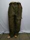 Wwii Us Army Force Aérienne Winter Flying Trousers Type A-10 3179 Sz 40 Avec Belt