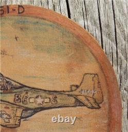 Wwii Us Military 8th Army Air Force Patch Art, Bomber P-51-d Mustang D