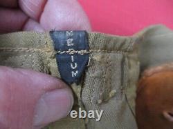 Wwii Usaaf Army Air Force Type A-8 Od Casque Volant Moyen Date 1942
