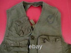 Wwii Usaaf Army Air Force Type C-1 Emergency Sustainance Vest Nice Rare #1