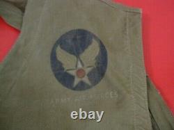 Wwii Usaaf Army Air Force Type C1 Emergency Sustainance Vest Sears Rare #4