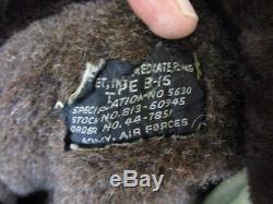 Wwii Usaaf B-15 Veste Volante / Us Army Air Force Beauty
